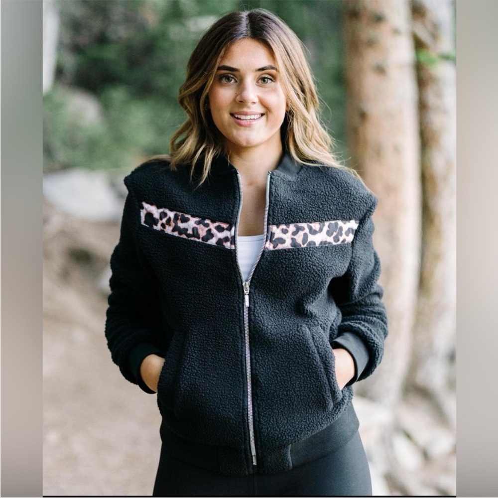 Zyia Sherpa Bomber Jacket